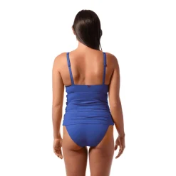AMBER V-NECK TANKINI TOP