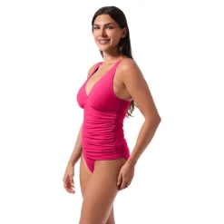 AMBER V-NECK TANKINI TOP