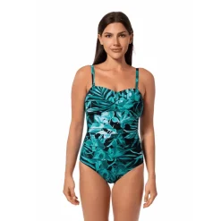 BOLD PARADISE FLORA BANDEAU ONE PIECE