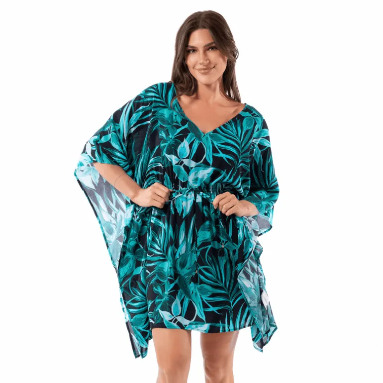 BOLD PARADISE JUNE SHORT TUNIC COVER UP