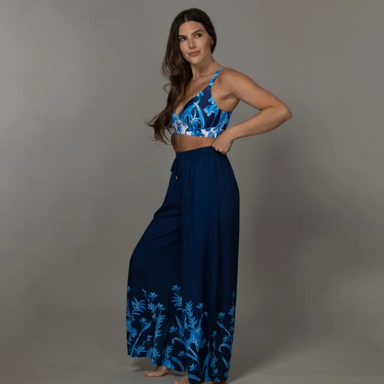 BOTANICAL BLOOM JOSEPHINE PULL ON PANT
