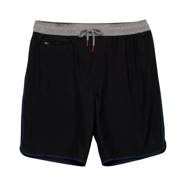 CROSSOVER ELASTIC WAIST SHORT