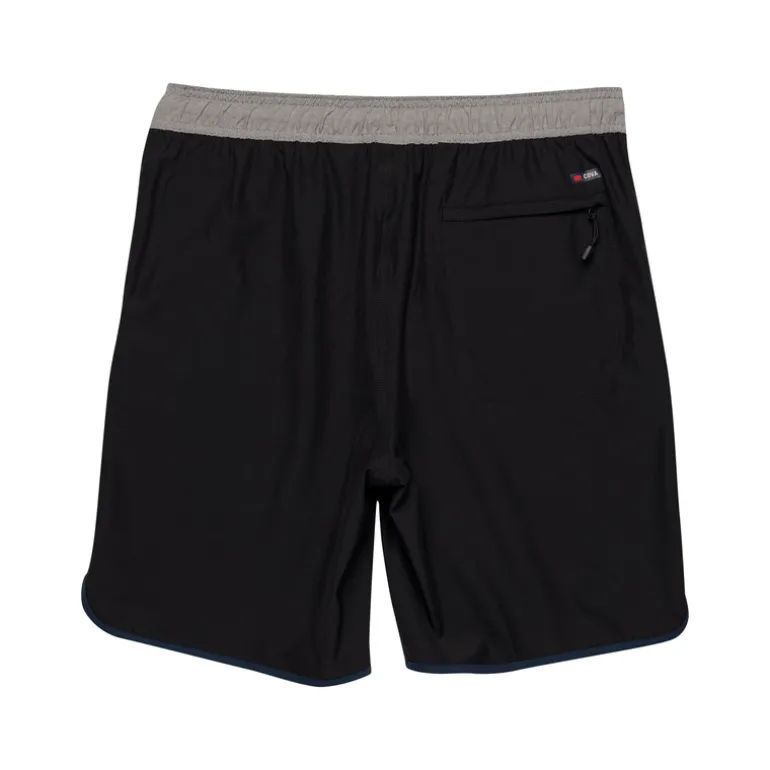 CROSSOVER ELASTIC WAIST SHORT
