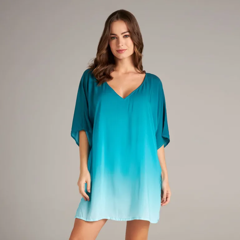 FLOWERS OF THE SUN CELIA TUNIC COVER UP