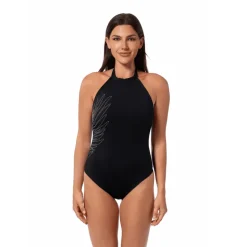 FOREST BLAST FANNY HIGH NECK ONE PIECE