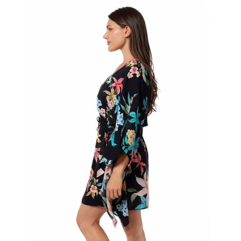 GARDEN PARTY JUNE SHORT TUNIC COVER UP