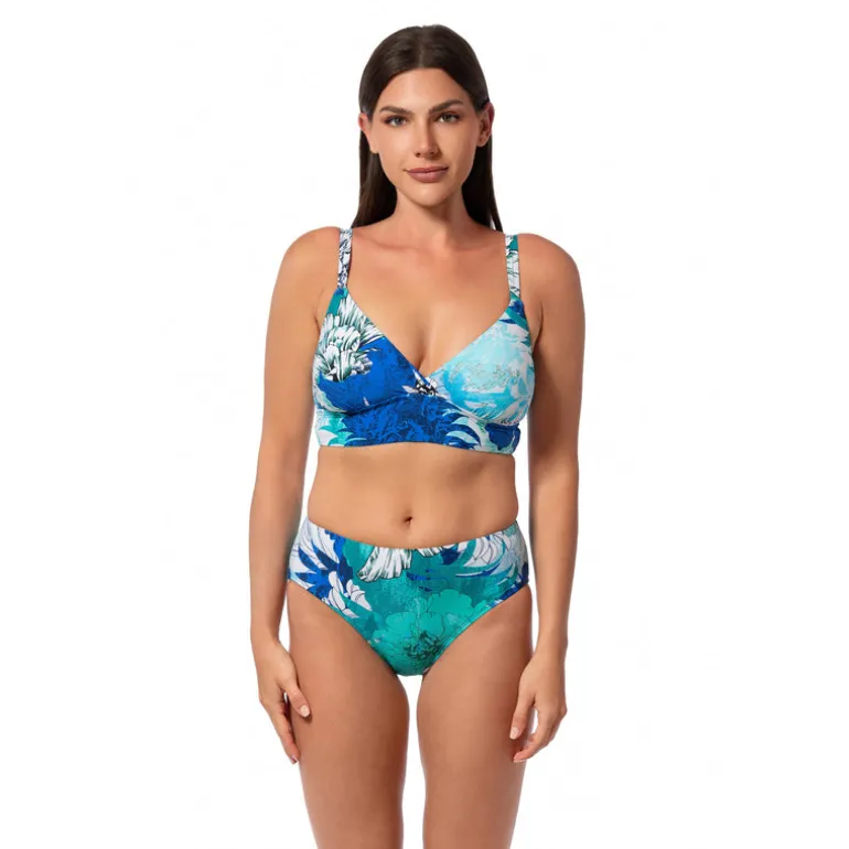 GLOWING FIELDS CECILE MIDKINI TOP