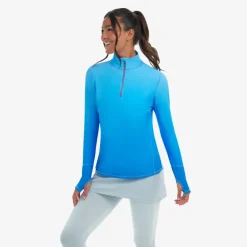INFINITY RELAXED MOCK ZIP TOP