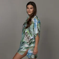JUNGLE GLAM CELIA TUNIC COVERUP