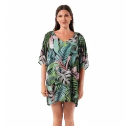 JUNGLE GLAM CELIA TUNIC COVERUP