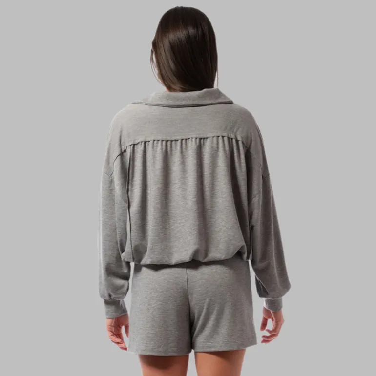 LEA LONG SLEEVE PULLOVER TOP