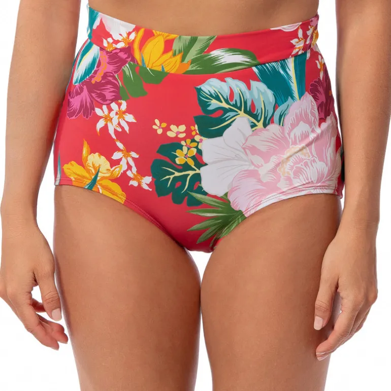 MORNING BLOOM RETRO SWIM SHORT BOTTOM