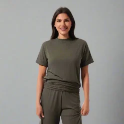 NORA RELAXED SCOOP NECK TOP