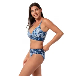 OCEAN MOSAIC CECILE MIDKINI TOP