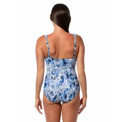 OCEAN MOSAIC SURPLICE MIO ONE PIECE