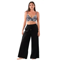 ROYAL BLACK JOSEPHINE PULL ON PANT