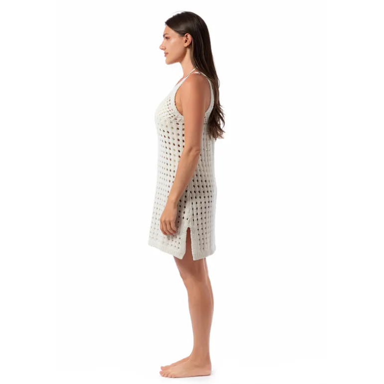 ROYAL BLACK KNITTED CAYETANA DRESS