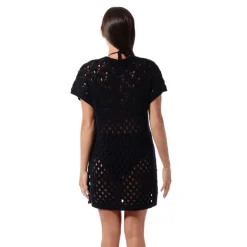 ROYAL BLACK KNITTED EDA TUNIC