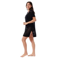 ROYAL BLACK KNITTED EDA TUNIC