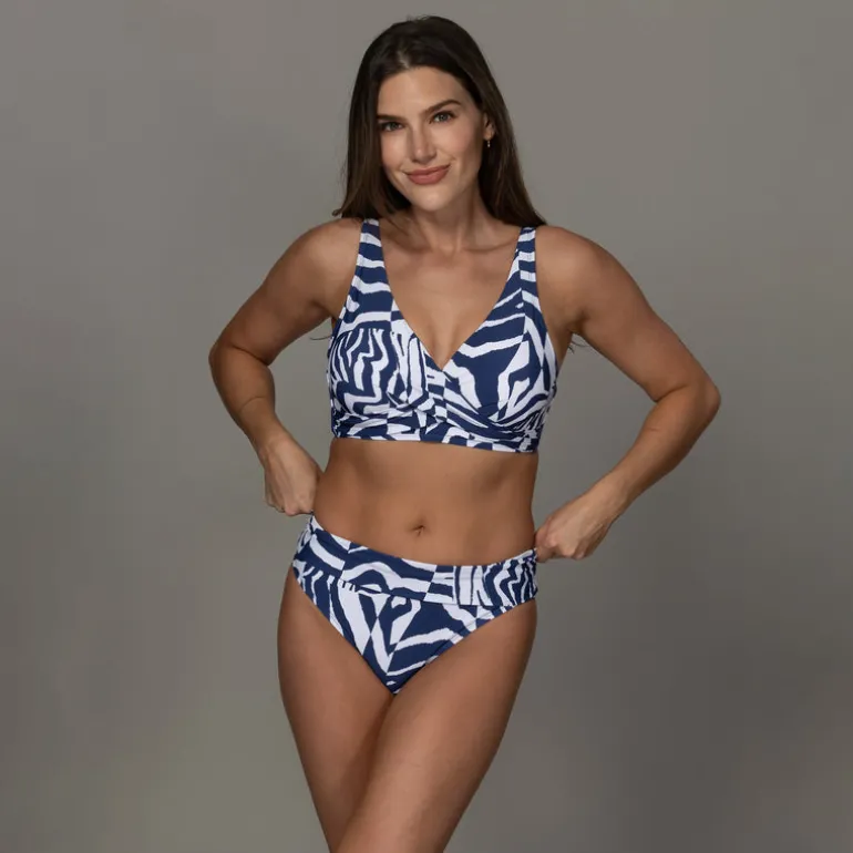 WILD CURVES VERA SURPLICE BRA TOP